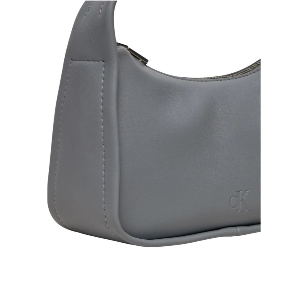 Calvin Klein Gray Recycled Polyester Handbag - Image 2