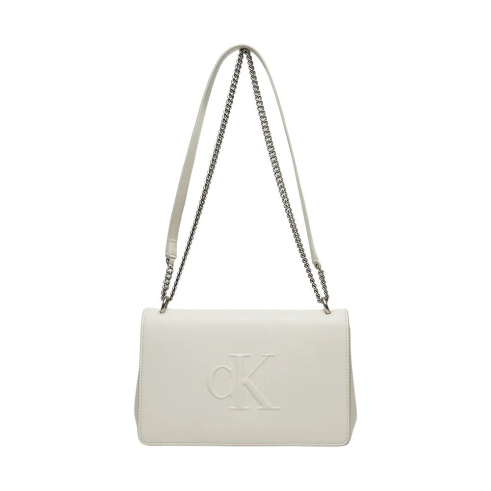 Calvin Klein Cream White Purse Shoulder Bag