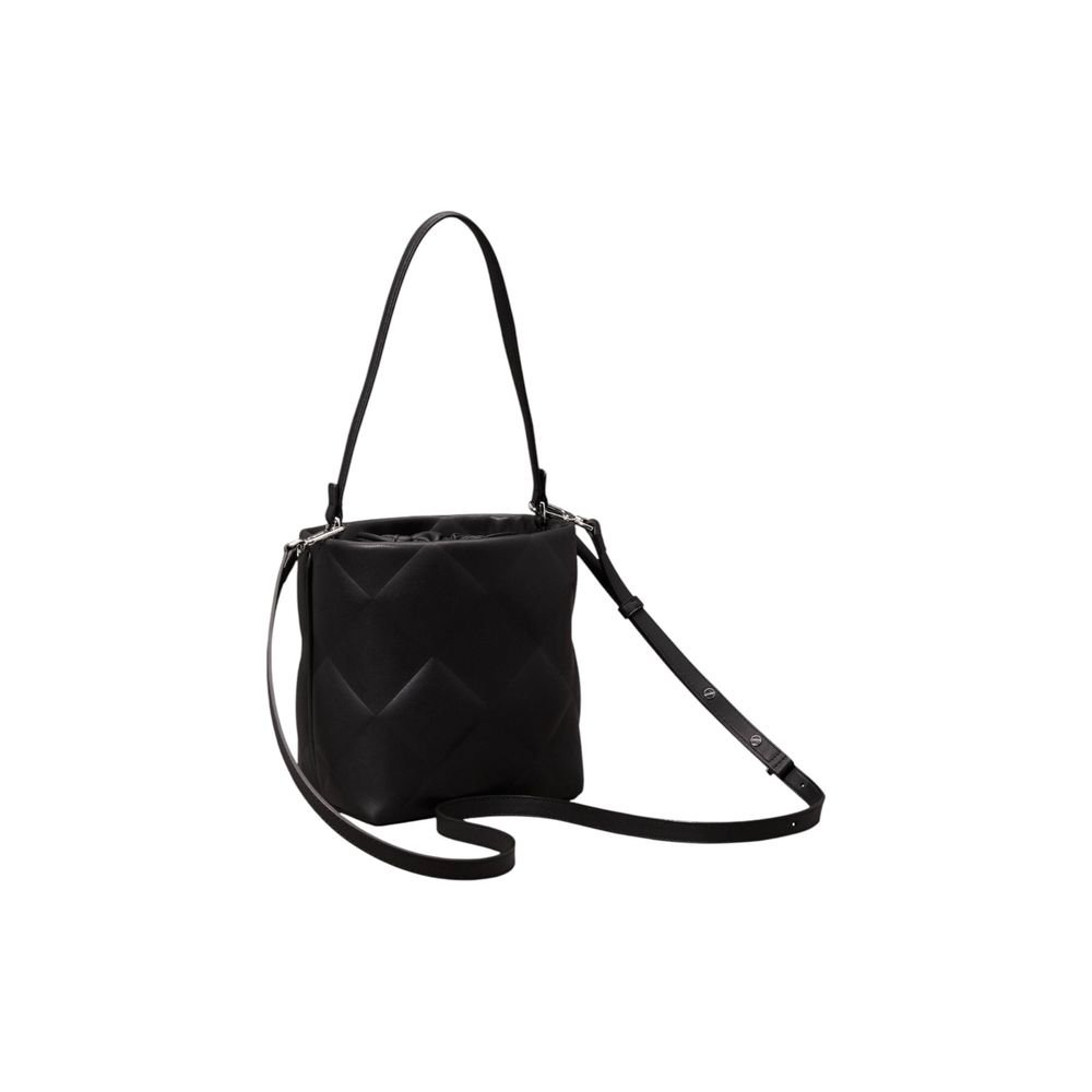 Calvin Klein Black Recycled Polyester Bucket Bag - Image 4