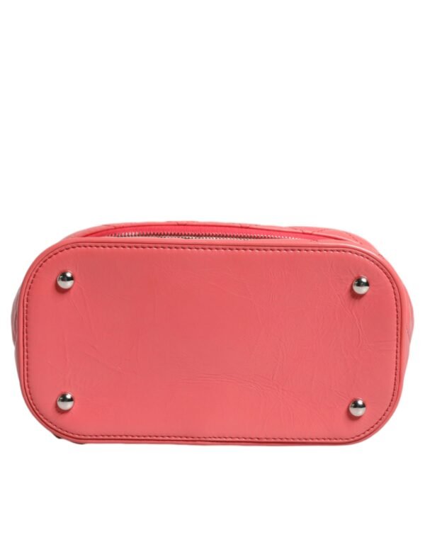 Chanel Pink Vinyl Leather Backpack Purse Bag - Image 4