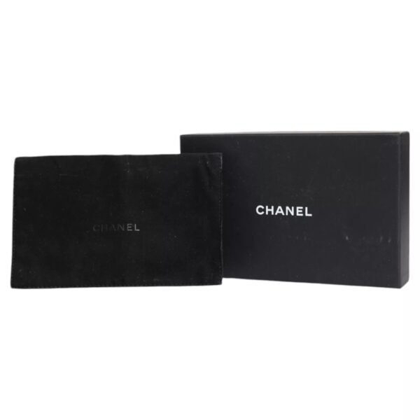 Chanel Yellow Quilted Leather CC Logo Continental Zip Wallet - Image 8