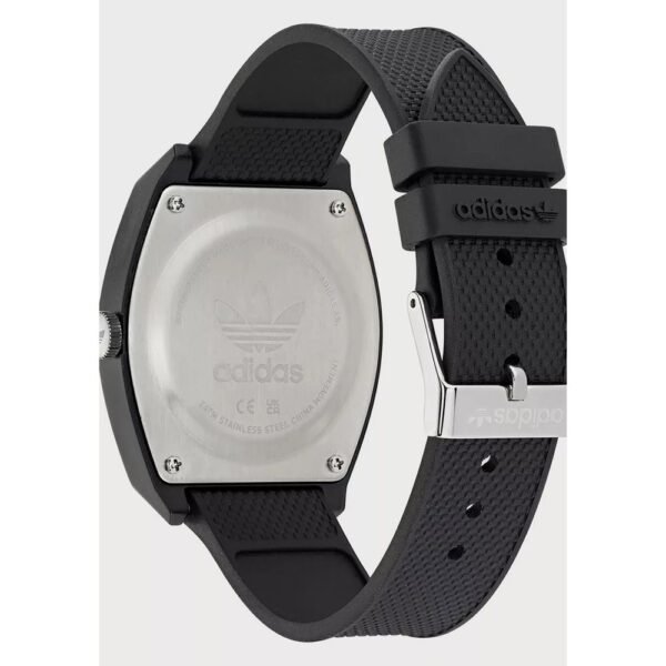 Adidas Black Silicone Watch - Image 2