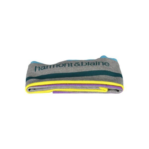 Harmont & Blaine Gray Wool Men Scarf - Image 2