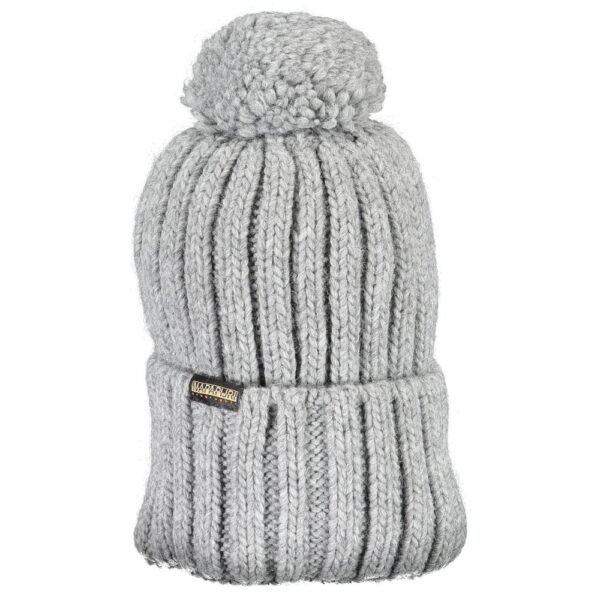 Napapijri Gray Acrylic Men Hat - Image 2