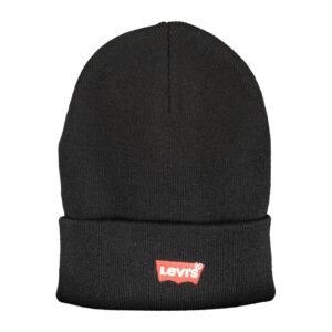 Levi's Black Acrylic Men Cap