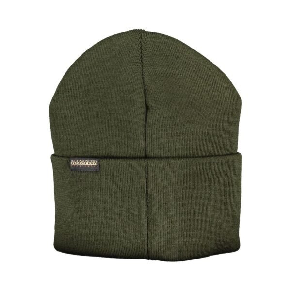 Napapijri Green Acrylic Hats & Cap - Image 2