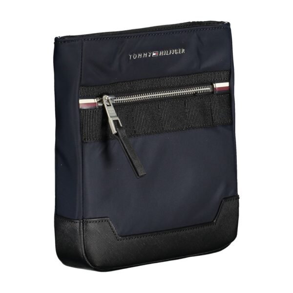 Tommy Hilfiger Sleek Blue Shoulder Bag with Contrasting Details - Image 3