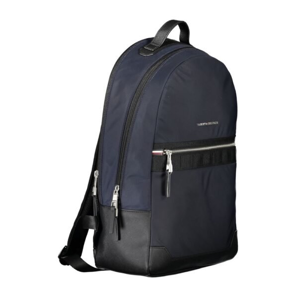 Tommy Hilfiger Elegant Contrast Detail Blue Backpack - Image 3