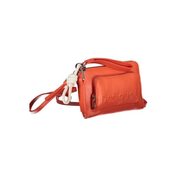Desigual Pink Polyethylene Handbag - Image 3
