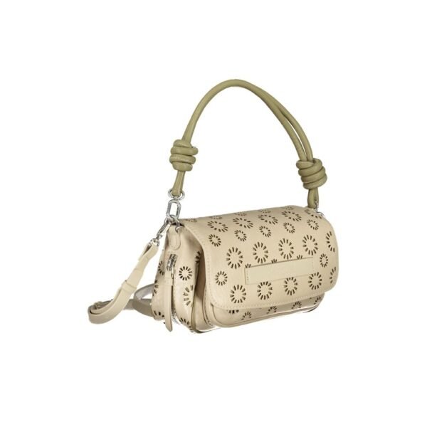 Desigual Beige Polyethylene Handbag - Image 3