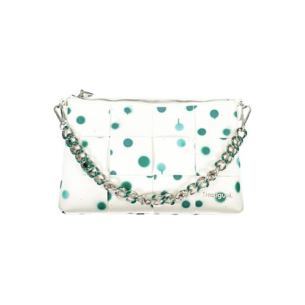 Desigual White Polyethylene Handbag - Image 2
