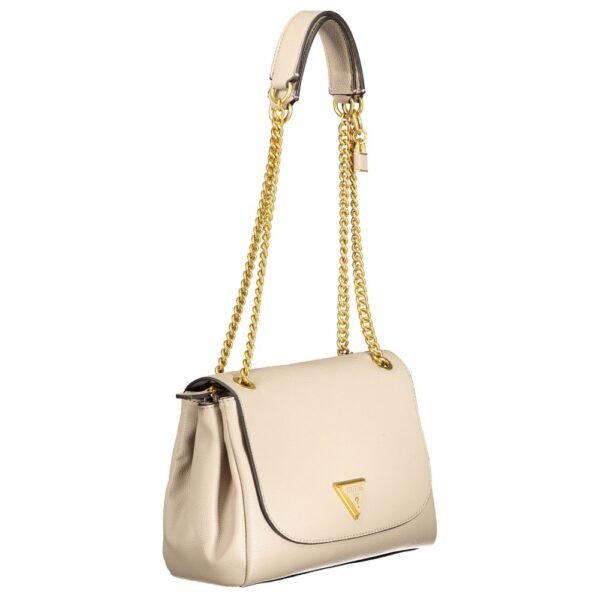 Guess Jeans Beige Polyethylene Handbag - Image 3