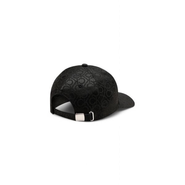 Calvin Klein Black Recycled Polyester Hat - Image 2