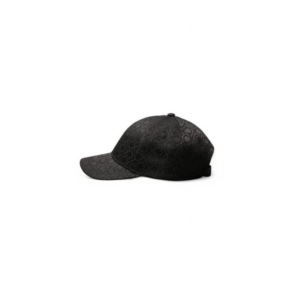 Calvin Klein Black Recycled Polyester Hat - Image 3
