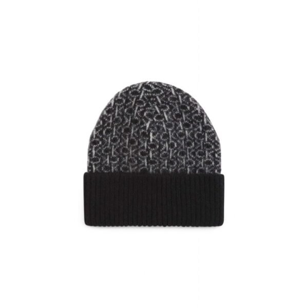 Calvin Klein Black Alpaca Hat - Image 2