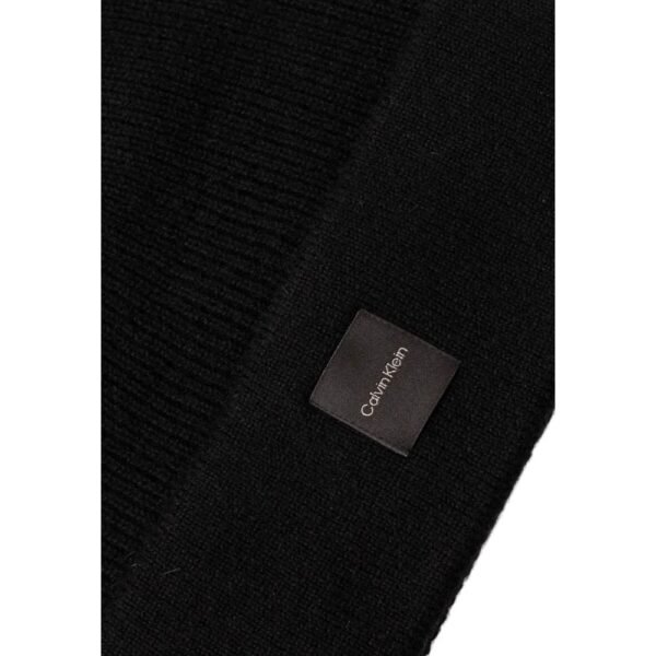 Calvin Klein Black Cashmere Hat - Image 3