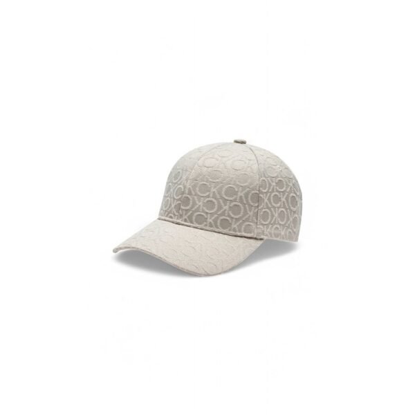 Calvin Klein Gray Recycled Polyester Hat