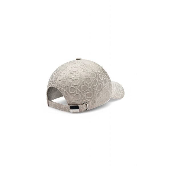 Calvin Klein Gray Recycled Polyester Hat - Image 2
