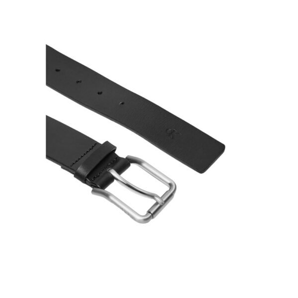 Calvin Klein Jeans Black Leather Belt - Image 2