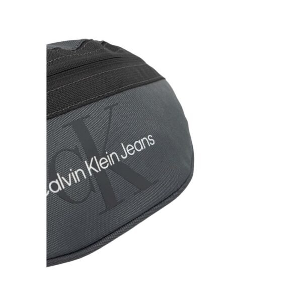Calvin Klein Gray Recycled Polyester Bag - Image 4