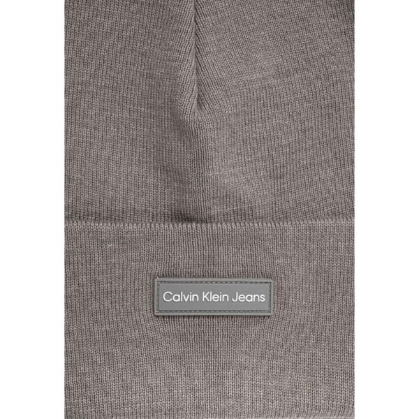 Calvin Klein Jeans Gray Recycled Polyester Hat - Image 3