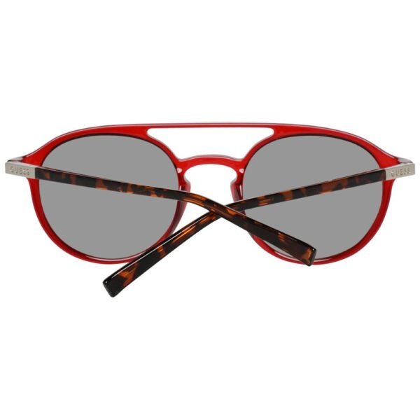 Guess Red Unisex Sunglasses - Image 3