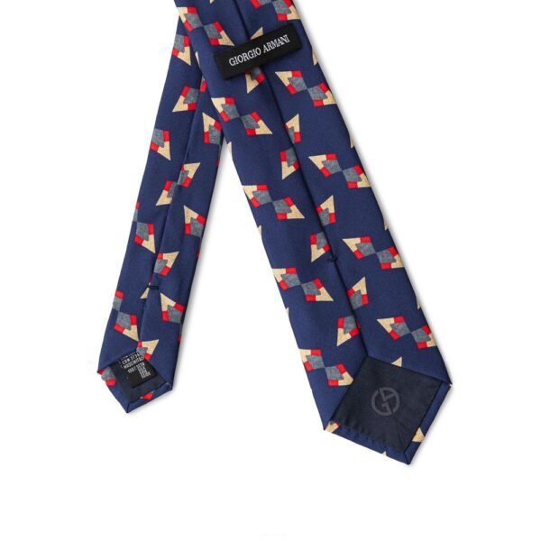 Giorgio Armani Blue Silk Ties & Bowty - Image 2