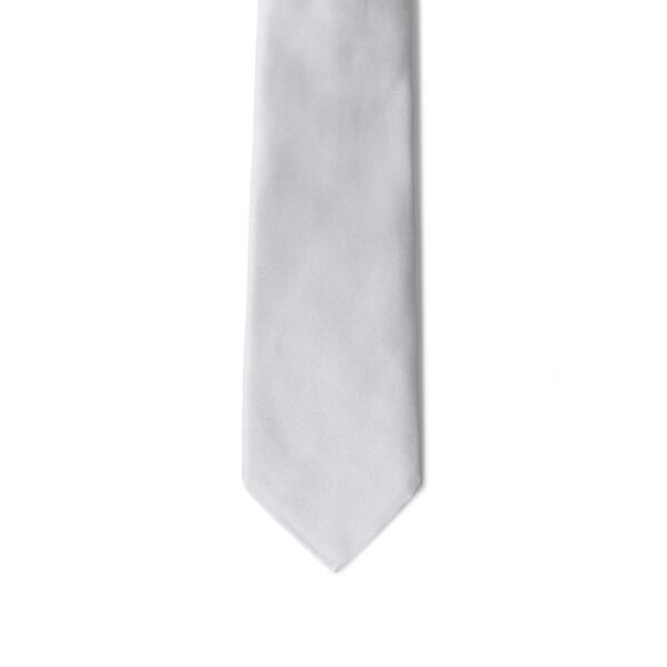 Giorgio Armani Silver Silk Ties & Bowty - Image 3