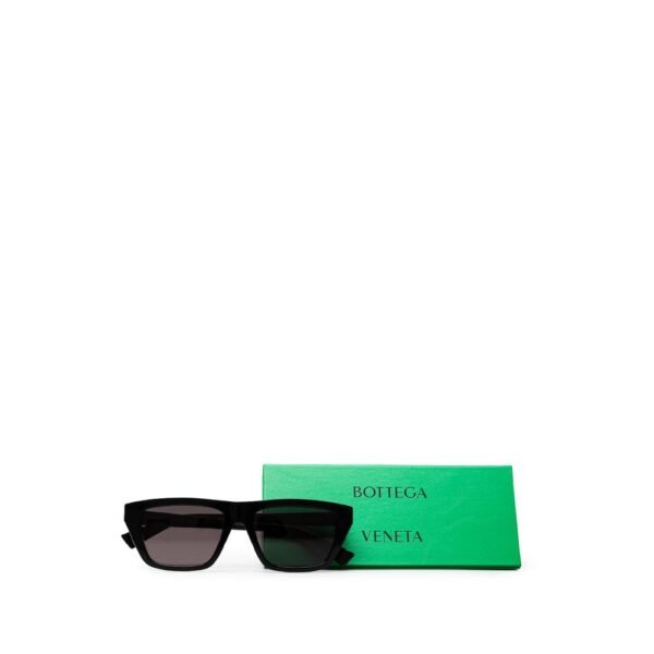 Bottega Veneta Black Acetate Sunglasses - Image 5