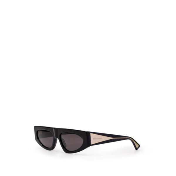 Bottega Veneta Black Acetate Sunglasses - Image 2