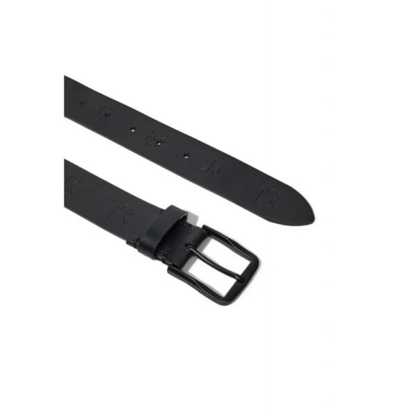 Calvin Klein Jeans Black Leather Belt - Image 2