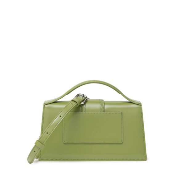 Jacquemus Green Leather Shoulder Bag - Image 2