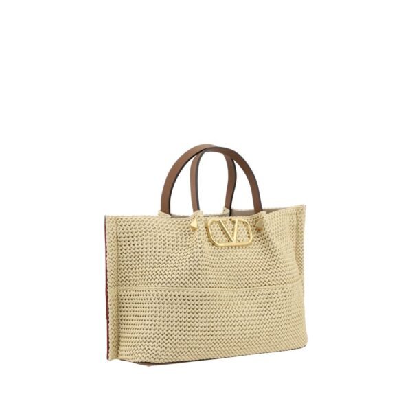 Valentino Garavani Straw Shoulder Bag - Image 2