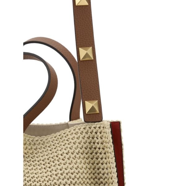 Valentino Garavani Straw Shoulder Bag - Image 5