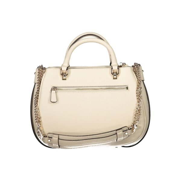 Guess Jeans Beige Polyethylene Women Handbag - Image 2