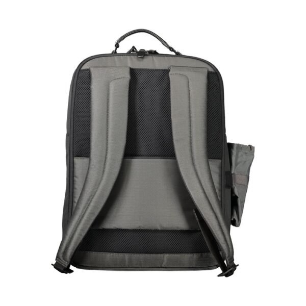 Piquadro Gray Polyester Mens Backpack - Image 2