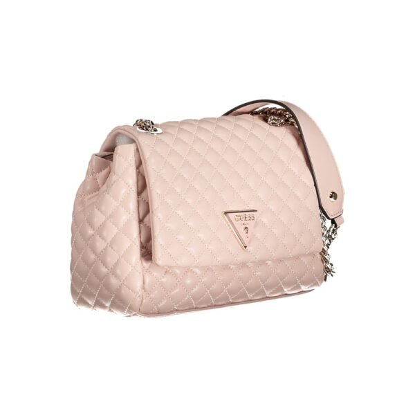 Guess Jeans Pink Polyethylene Handbag - Image 3