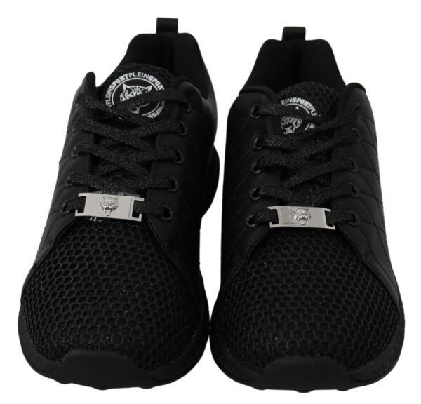 Philipp Plein Elegant Black Gisella Sneakers - Image 4