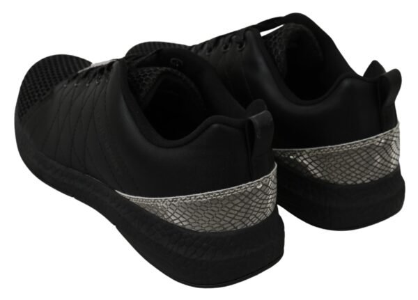 Philipp Plein Elegant Black Gisella Sneakers - Image 6