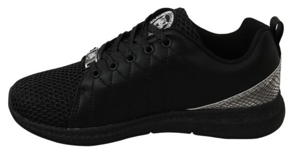 Philipp Plein Elegant Black Gisella Sneakers - Image 7