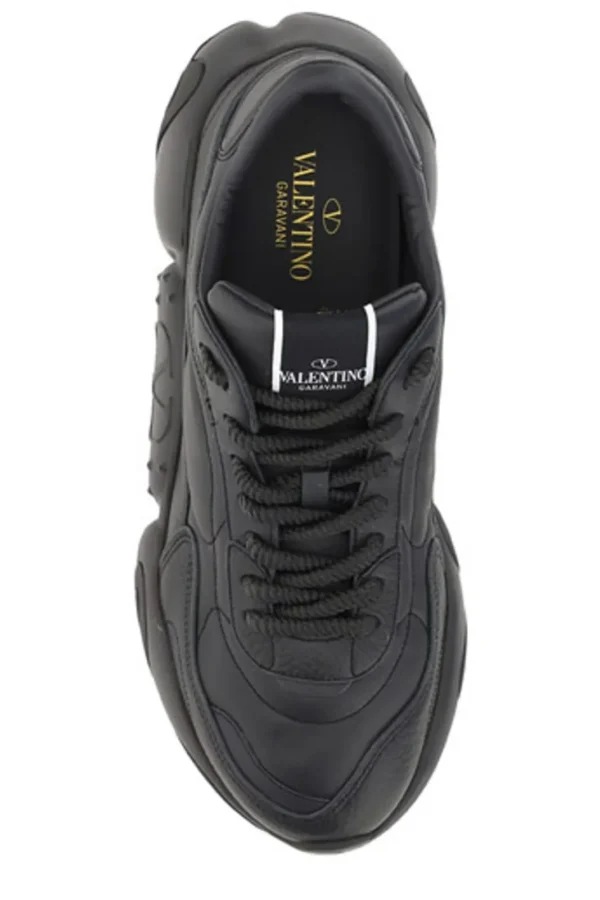 Valentino Elevated Elegance Low-Top Leather Sneakers - Image 4