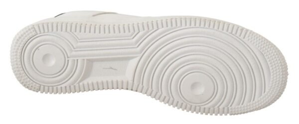 SIGNS Chic White Leather Low Top Sneakers - Image 3