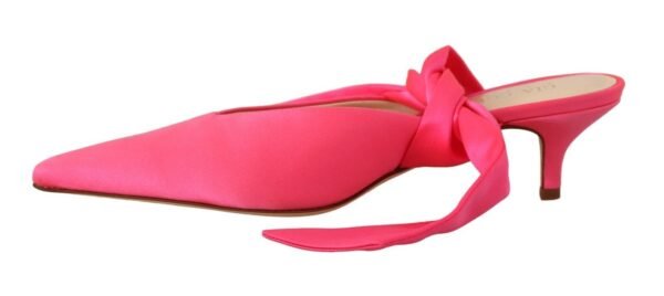 GIA COUTURE Chic Pink Kitten Heels for Elegant Evenings - Image 4
