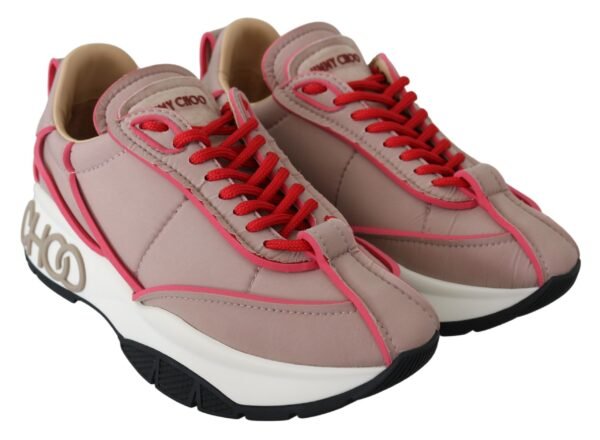 Jimmy Choo Ballet Pink Chic Padded Sneakers - Image 2