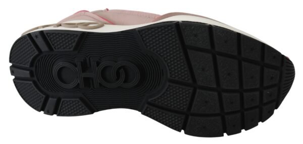 Jimmy Choo Ballet Pink Chic Padded Sneakers - Image 6