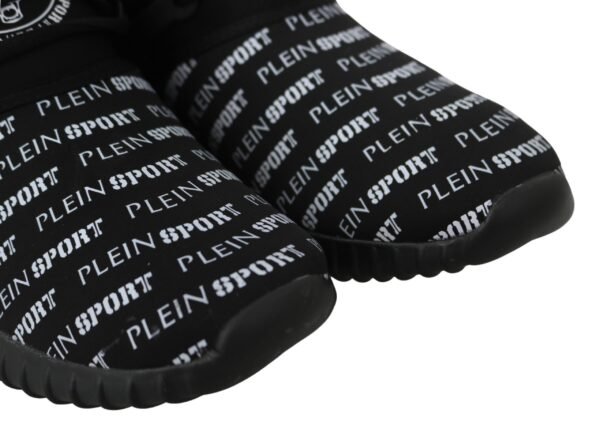Plein Sport Chic Black Runner Henry Sport Sneakers - Image 2