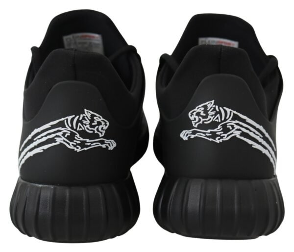 Plein Sport Chic Black Runner Henry Sport Sneakers - Image 4
