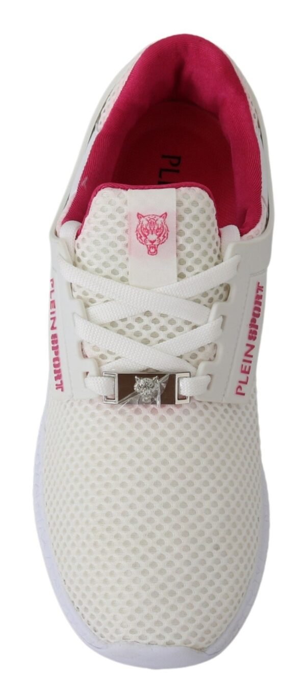 Plein Sport Exclusive White Runner Becky Sneakers - Image 4