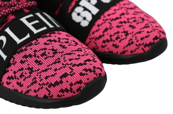 Plein Sport Chic Pink Blush Athletic Sneakers - Image 3