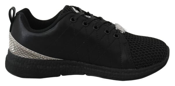 Plein Sport Exquisite Black Runner Gisella Sports Sneakers - Image 2